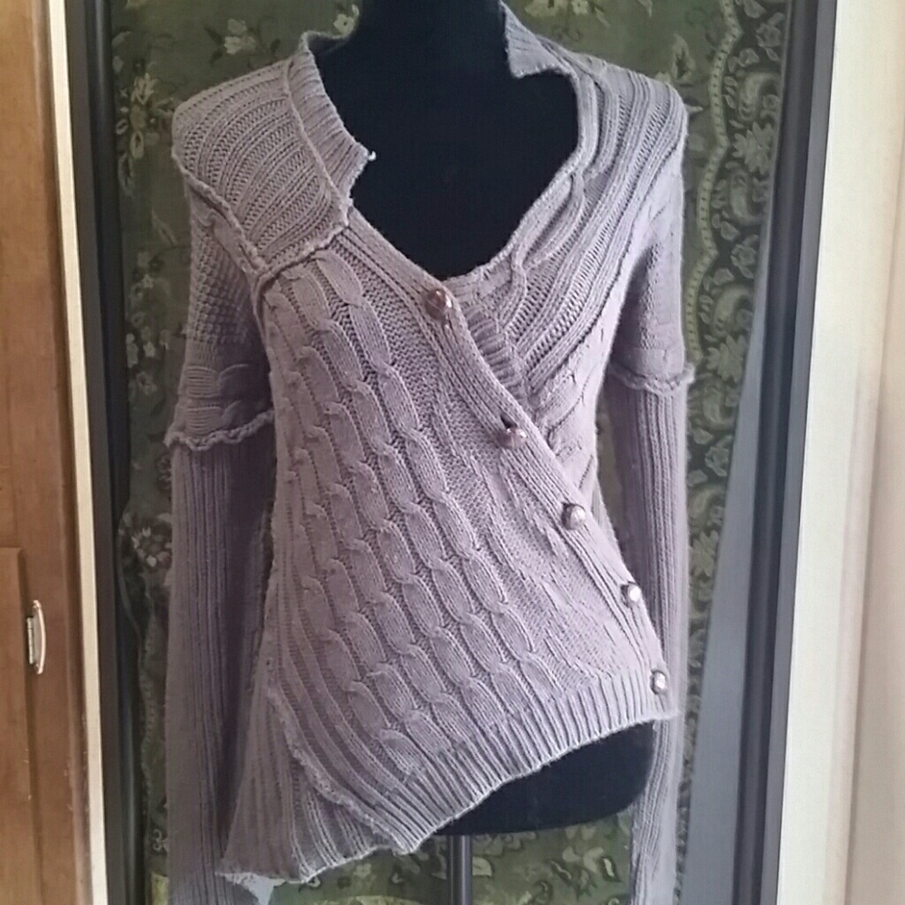 Very Unique Gray Sweater
